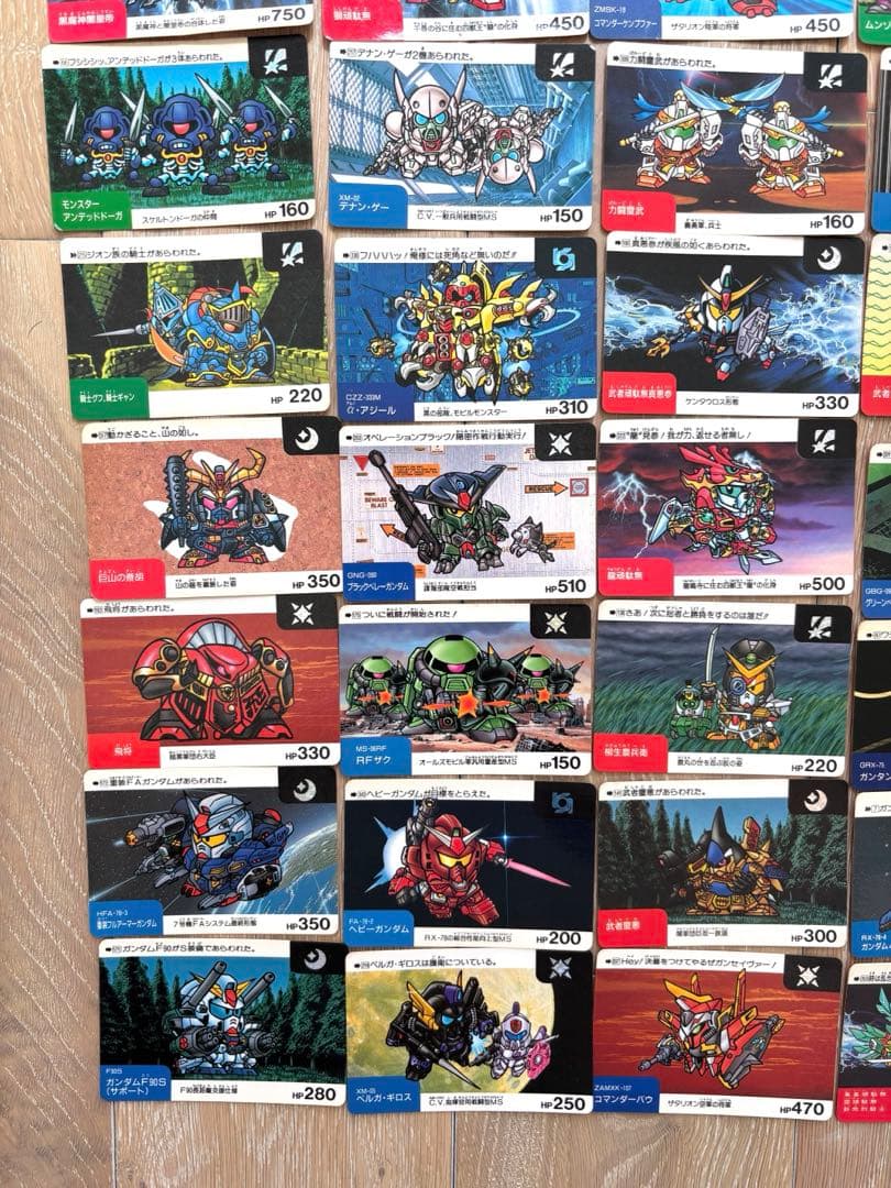 ガンダム　カードダス　ネオバトル　ノーマル　まとめ売り　トリプルスター　レア