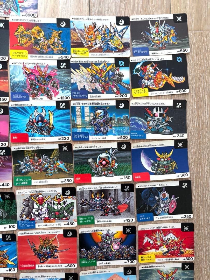 ガンダム　カードダス　ネオバトル　ノーマル　まとめ売り　トリプルスター　レア
