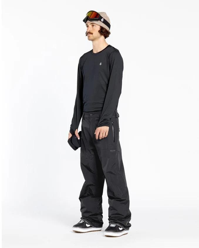 未使用 VOLCOM L GORE-TEX パンツ ブラック 黒 S ボルコム