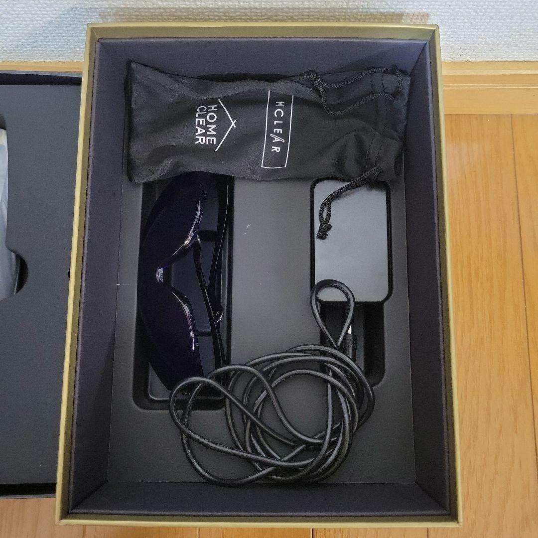  CLEAR 脱毛器 ブラックボックス入り