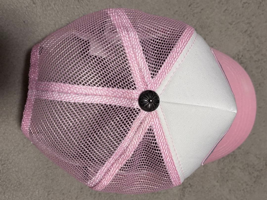 CHROME HEARTS ピンクメッシュキャップ