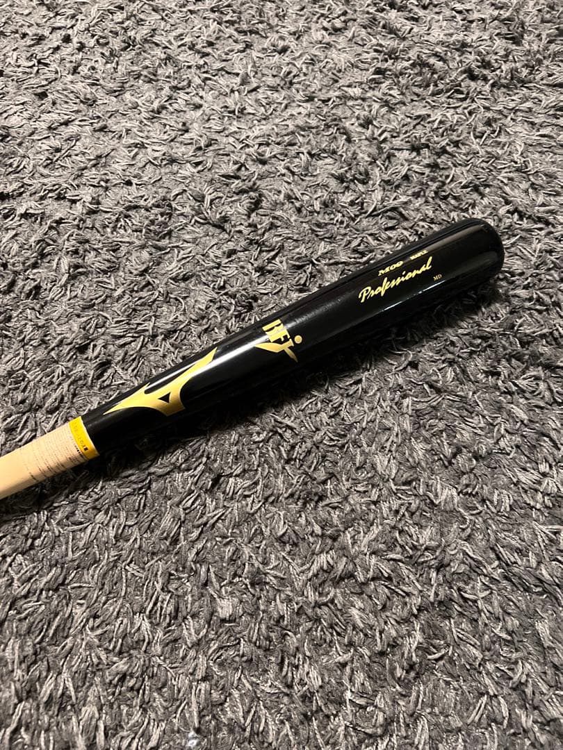ミズノ 硬式 木製バット 黒 M09