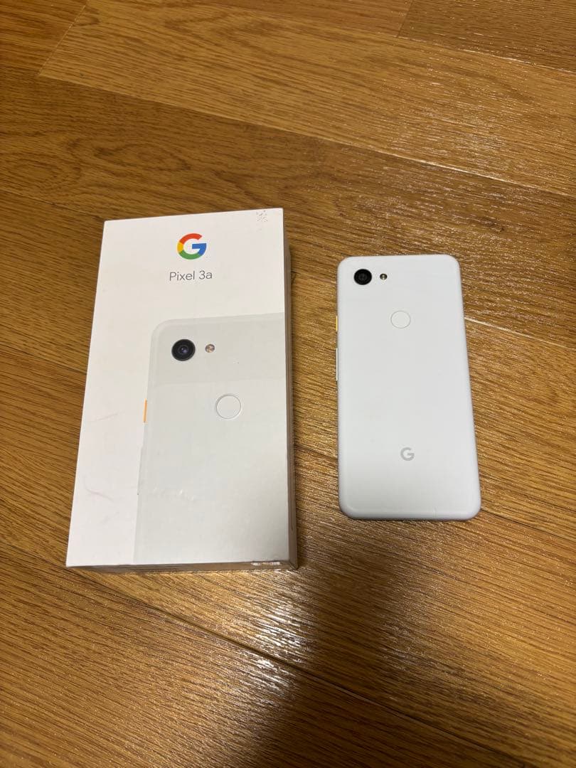 美品 Google Pixel 3a ホワイト simフリー 64GB