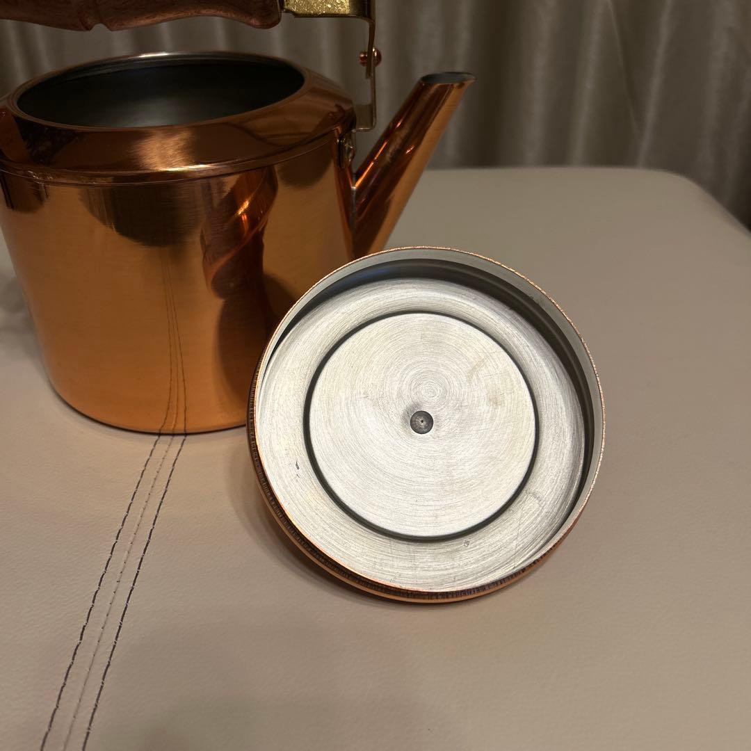 MORICO カナディアンケトル 銅製やかん 木製ハンドル 森井金属 新品未使用