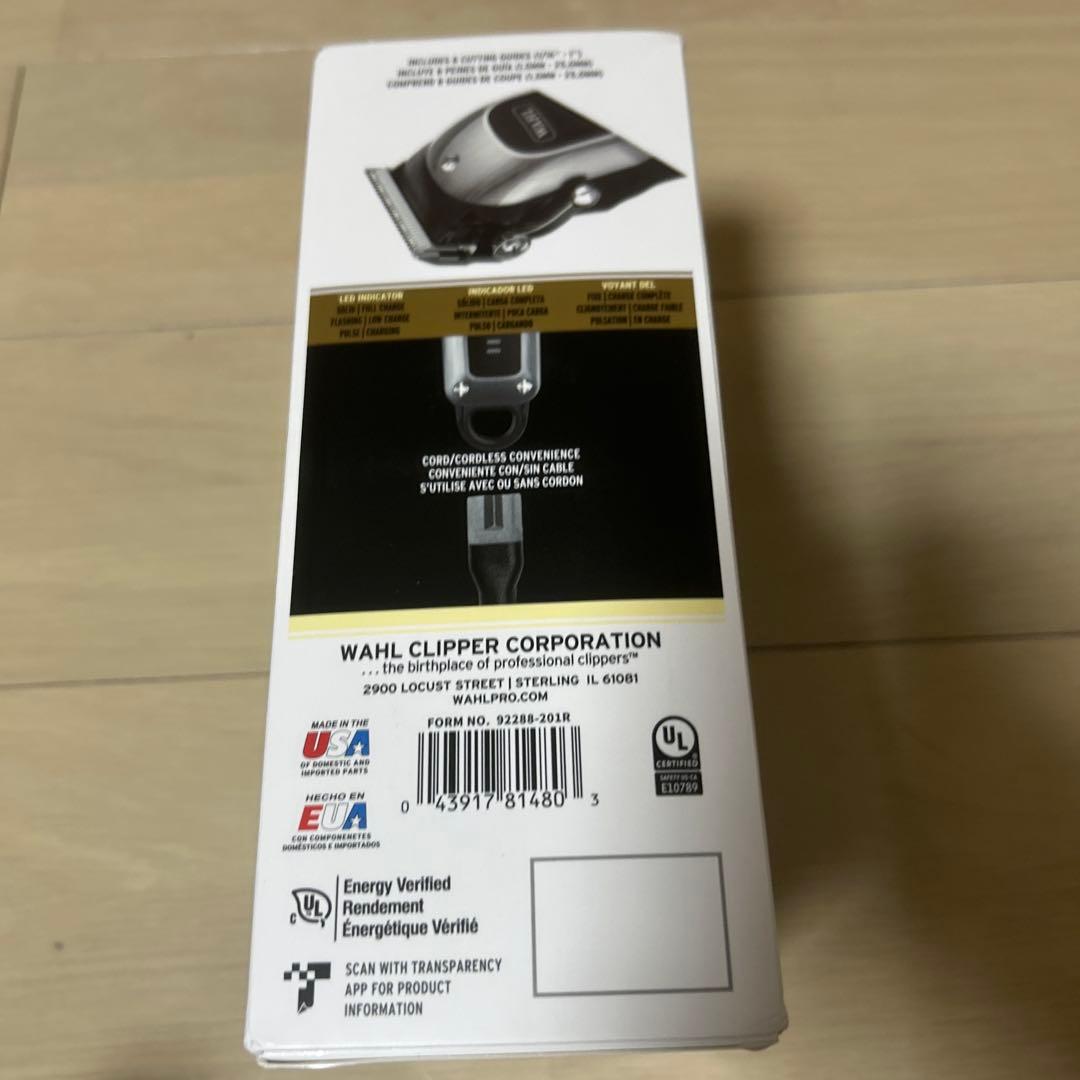 未使用品Wahl Super Taper Pro バリカン クリッパー