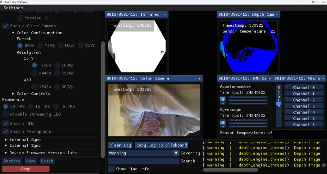 その他 Microsoft Azure Kinect DK