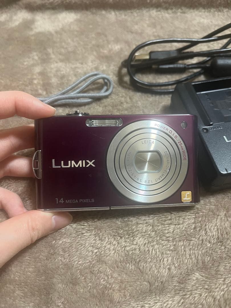 LUMIX DMC-FX66 パナソニック デジカメ　動作確認済　コンデジ