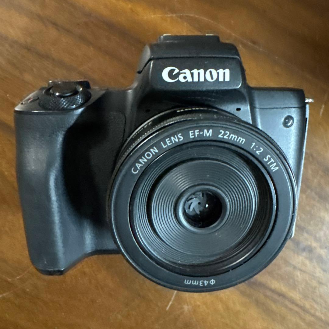 Cannon EOS kiss M＋EF-M 22mm 1:2 STM