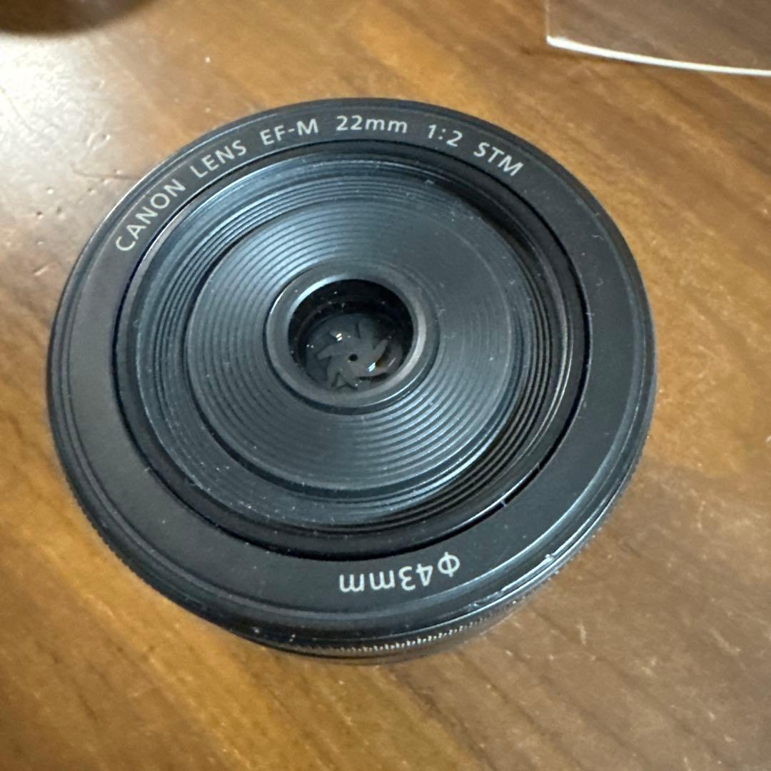 Cannon EOS kiss M＋EF-M 22mm 1:2 STM