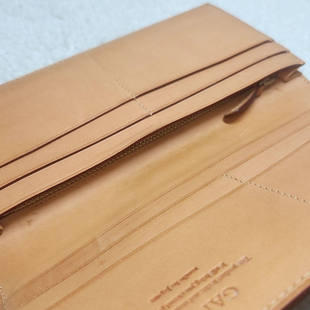 GANZO ガンゾ　コードバン　長財布　ダークネイビー　美品