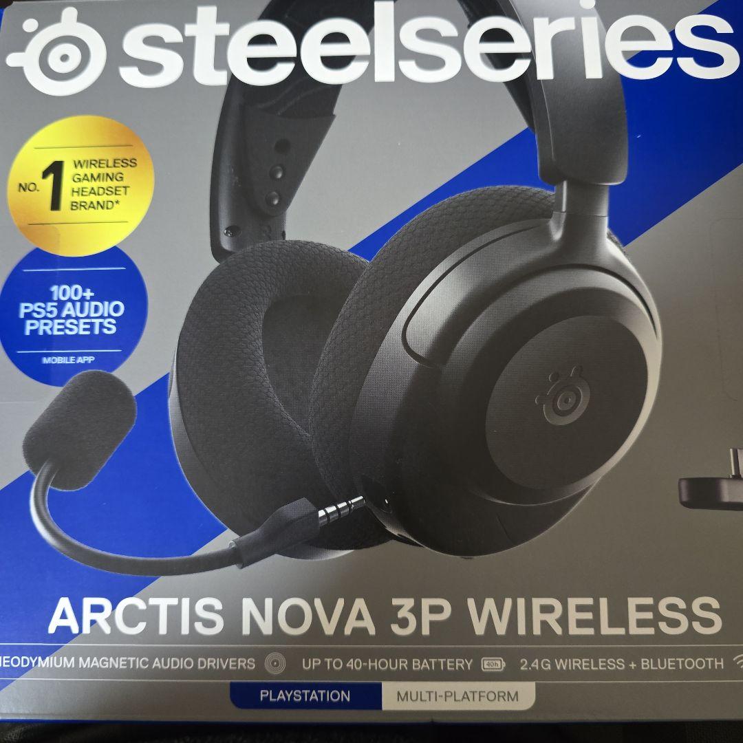 ヘッドホン SteelSeries Arctis Nova 3P Wireless