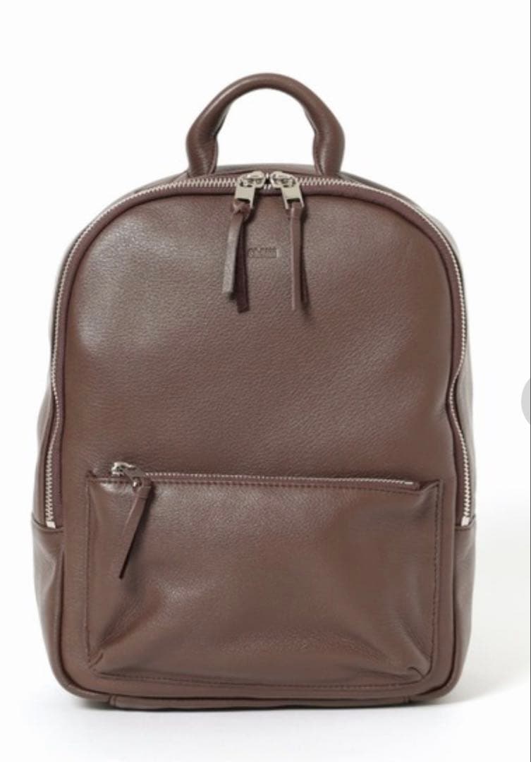 【ch!iii】 LEATHERバックパック　ブラウン