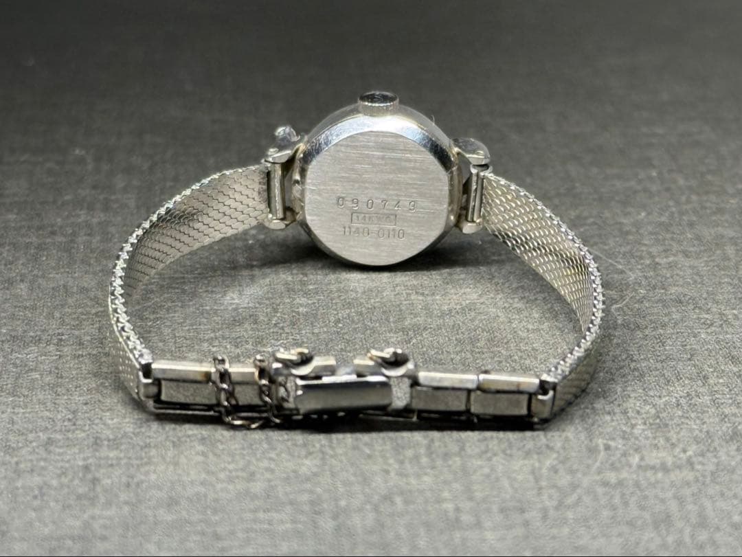 ヴィンテージ SEIKOレディース腕時計 14k WG 23石 手巻式 可動品