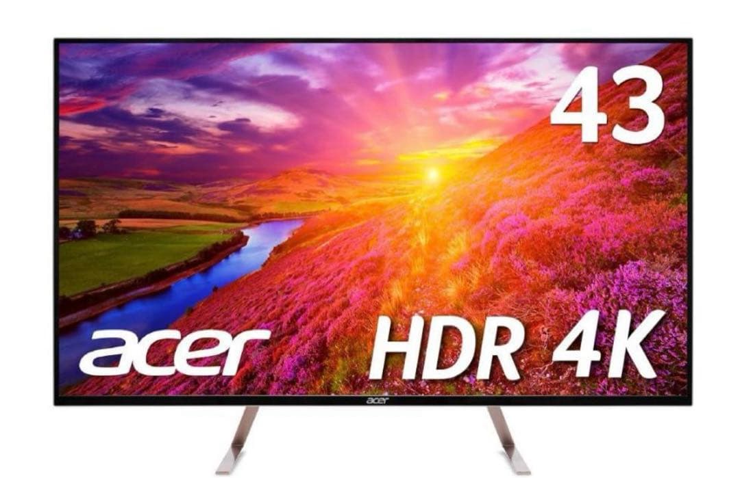 ※売りつくしセール※【美品】acer 43インチ HDR 4K テレビ