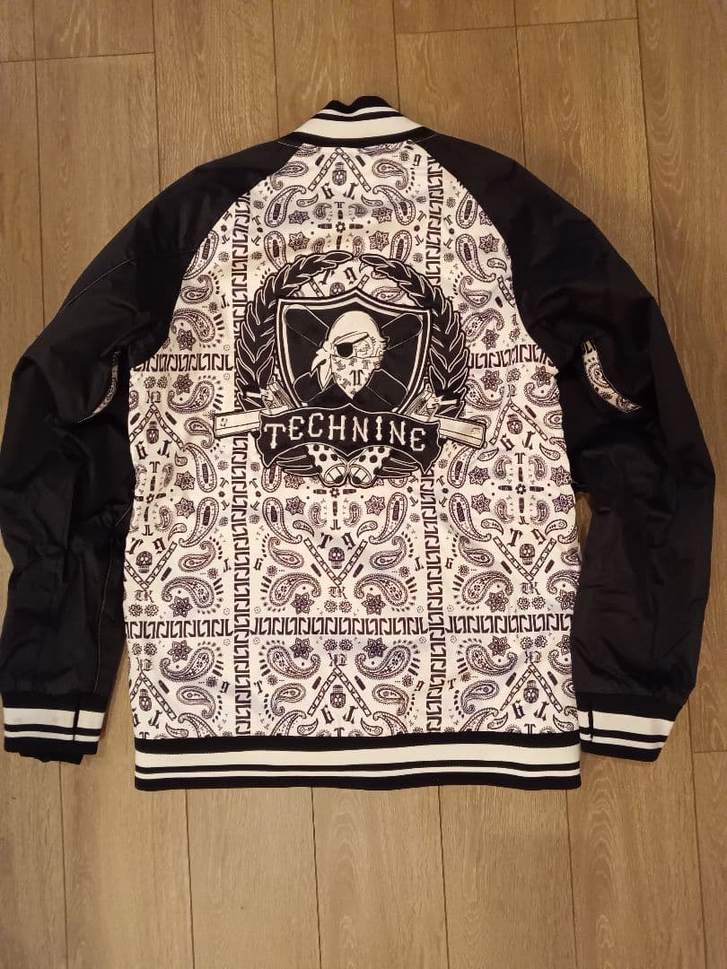 最終 TECHNINE バンダナ柄 スタジャン 激シブ スノーボードウェア S