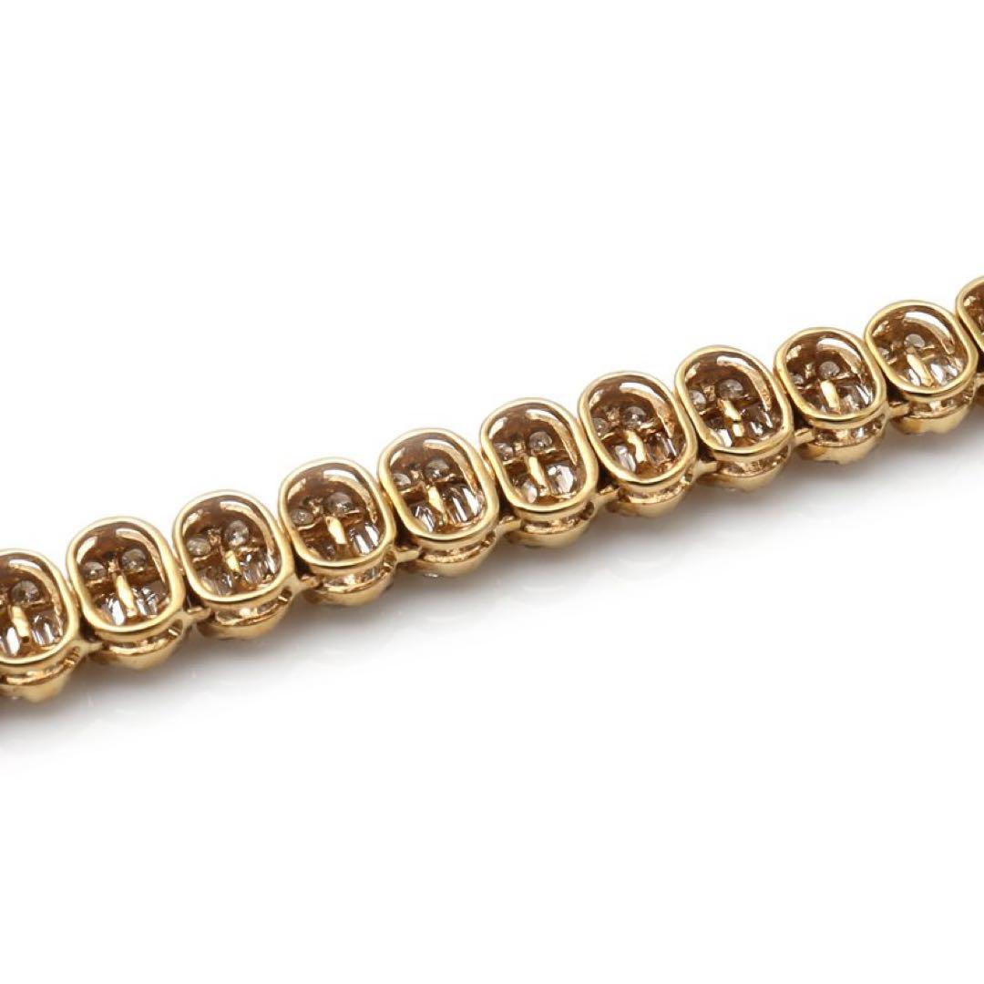 【LEX着用タイプ】 AVALANCHE バケットダイヤ テニスネックレス