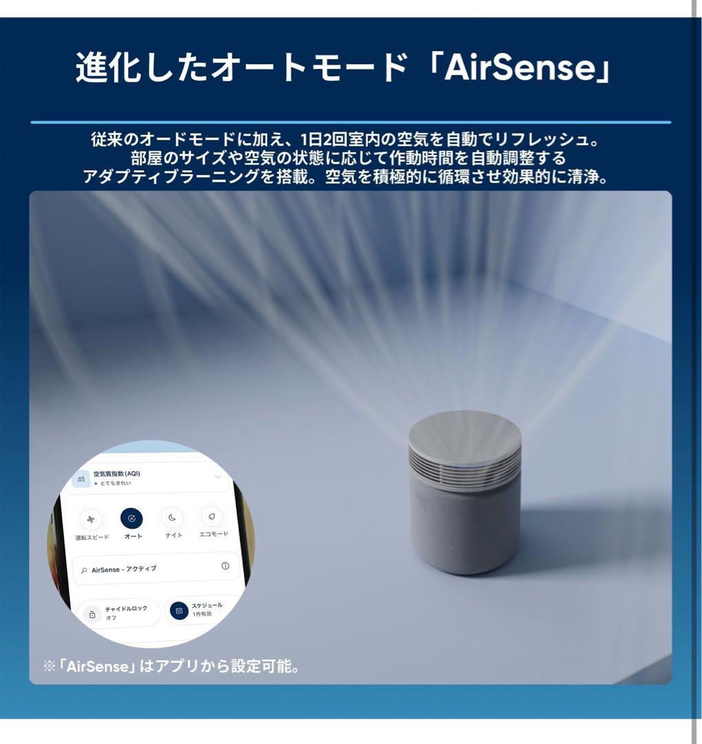 新品未開封 Blueair SP4i 空気清浄機 57畳対応 北欧デザイン