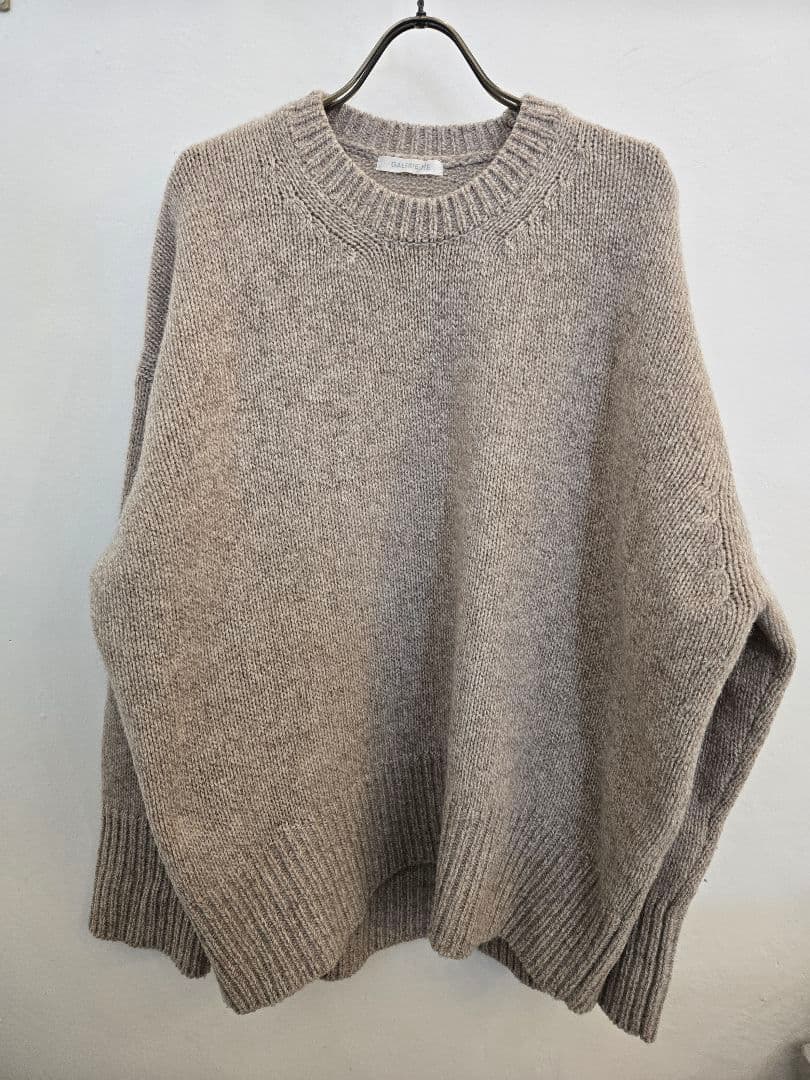 最終値下げ！GALERIE VIE　ファインウールクルーネックプルオーバー