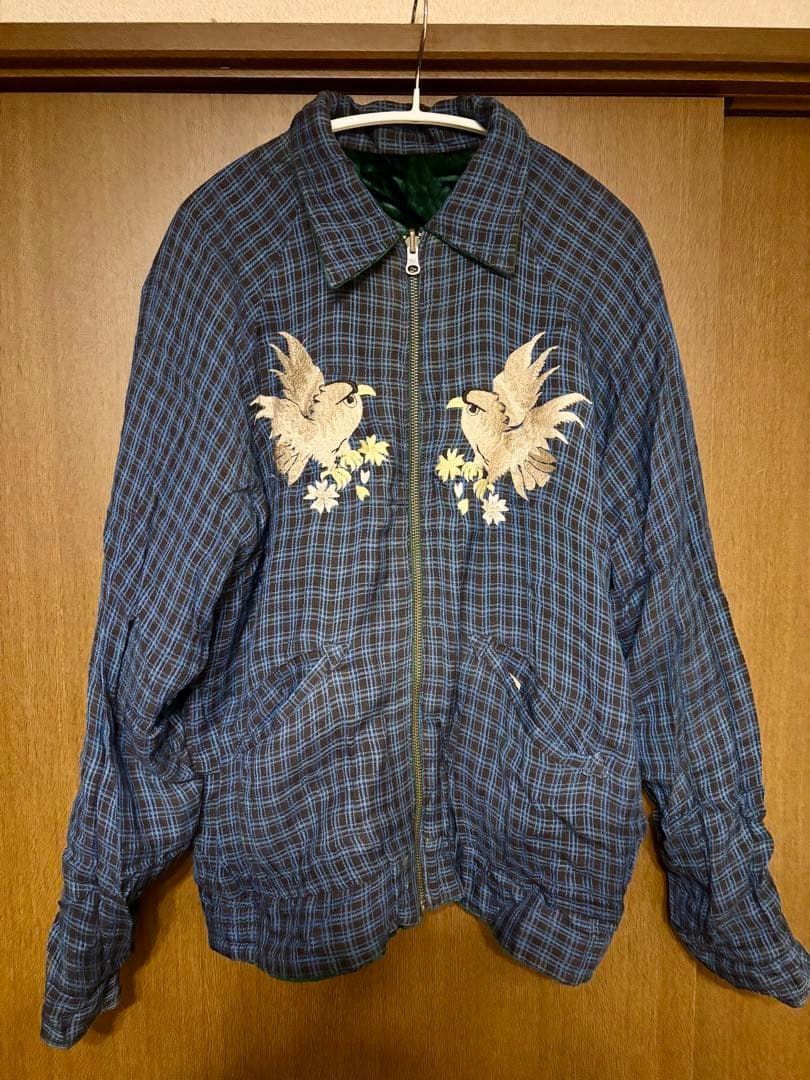 ❗️値下げ！ハリウッドランチマーケット スカジャン ベルベット