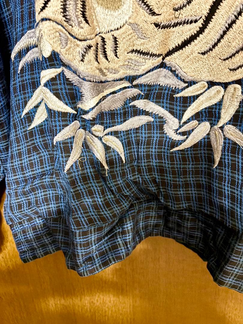 ❗️値下げ！ハリウッドランチマーケット スカジャン ベルベット