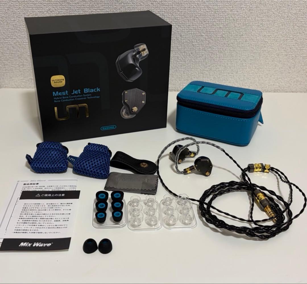 イヤホン Unique Melody Mest Jet Black