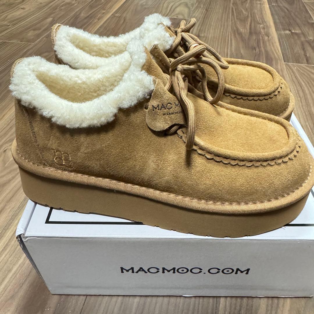 あ様用　macmoc マクモク　ブーツ　40 サイズ　24〜25cm 韓国