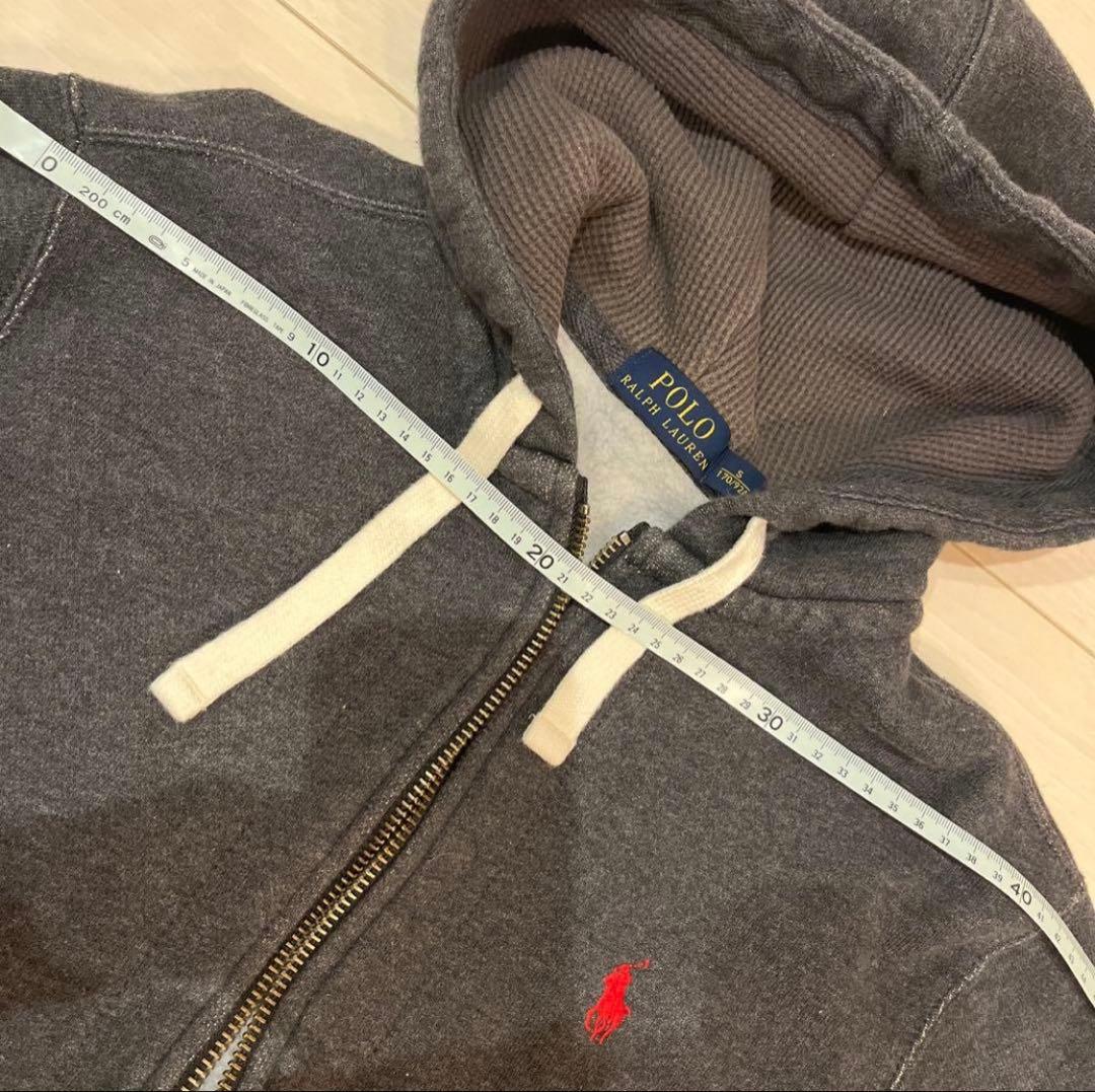 PoloRalphLaurenグレー ジップアップパーカーメンズラルフローレン