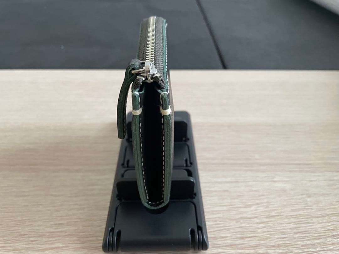 土屋鞄　財布 ディアリオハンディＬファスナー ディープグリーン