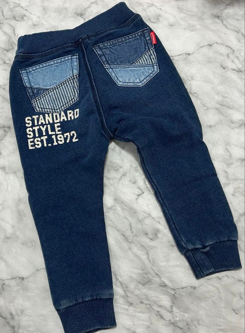 新品未使用　DOUBLE.B パンツ 90