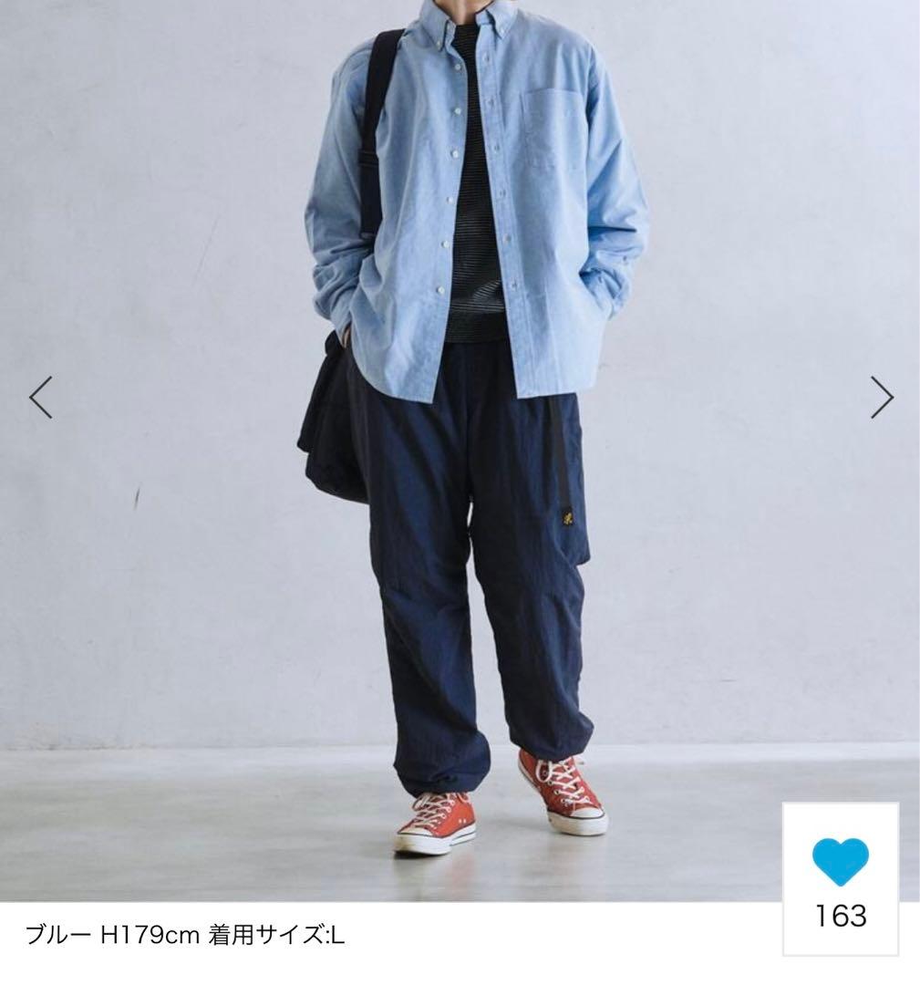 【美品】ポロラルフローレン ビッグシャツ Lサイズ