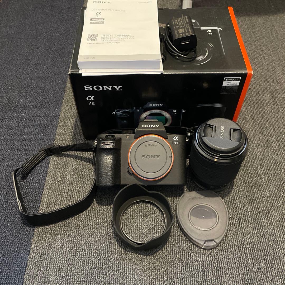 SONY フルサイズミラーレスカメラ　レンズ付き
