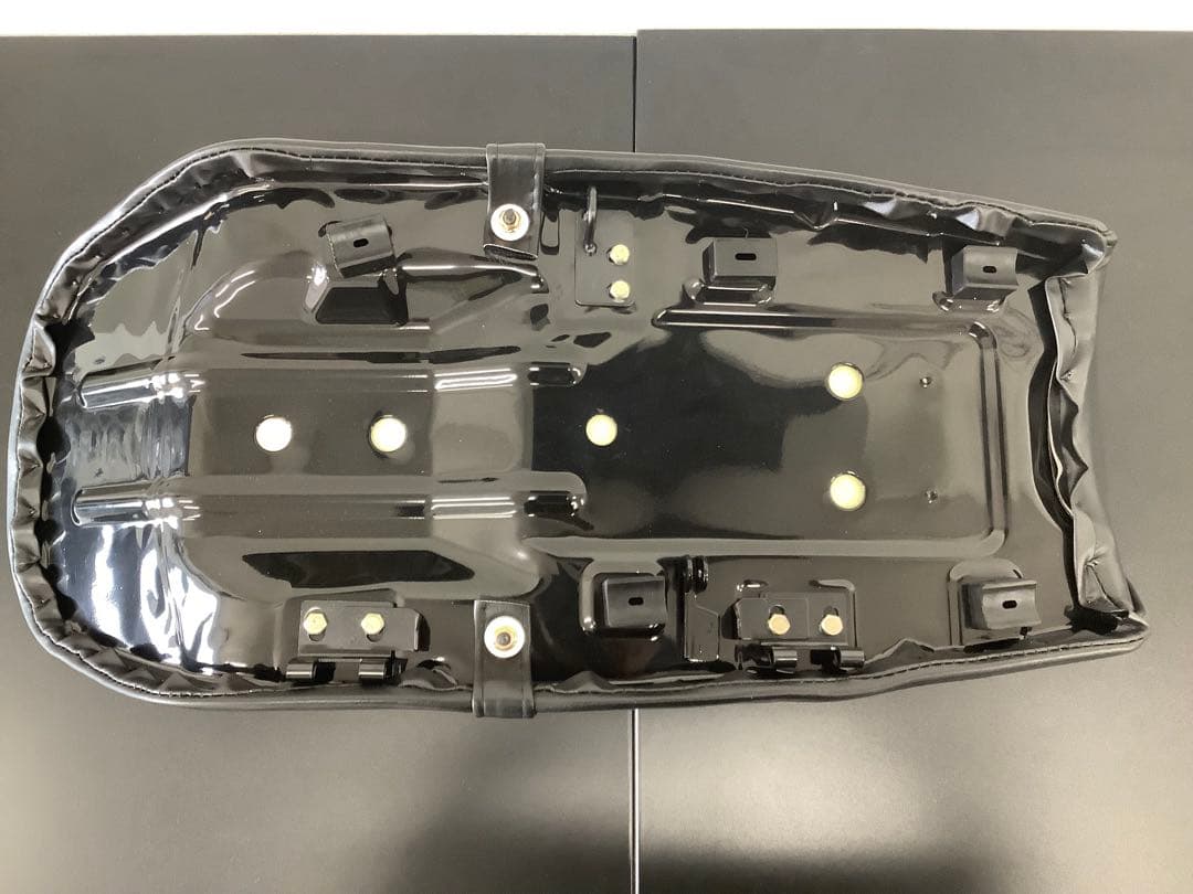 KH250 KH400 シート レザー 黒 バナナシート サーフシートKH SS