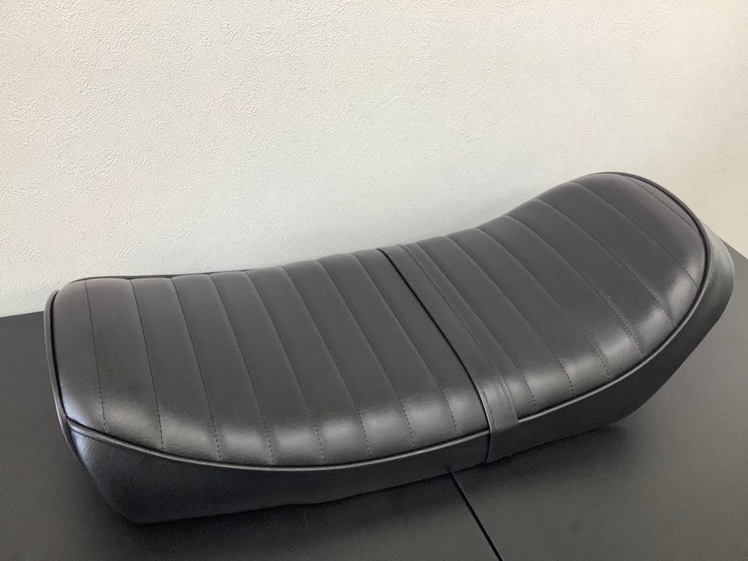 KH250 KH400 シート レザー 黒 バナナシート サーフシートKH SS