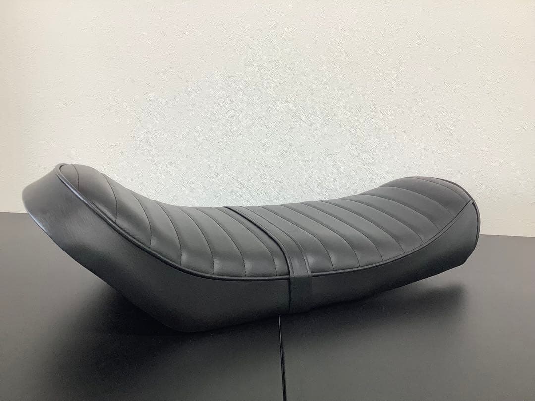 KH250 KH400 シート レザー 黒 バナナシート サーフシートKH SS