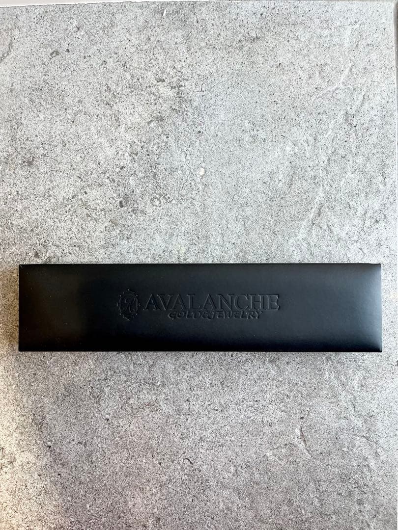 アヴァランチ 10K イエローゴールド フランクリンネックレス 幅2.8mm