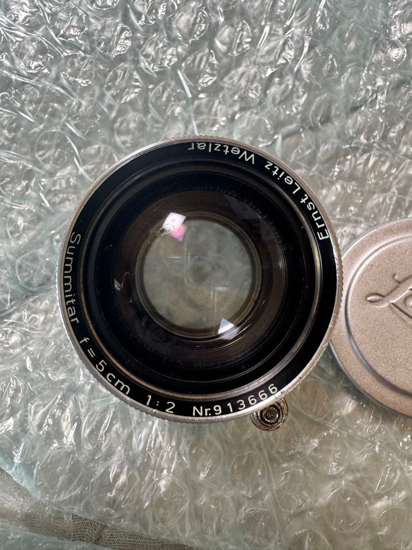 Leica M3 フィルムカメラ 本体とレンズキャップ