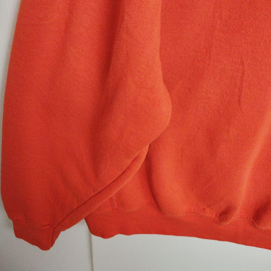あ*ん様 ラッセルアスレティック スウェット トレーナー 無地スウェット オレン