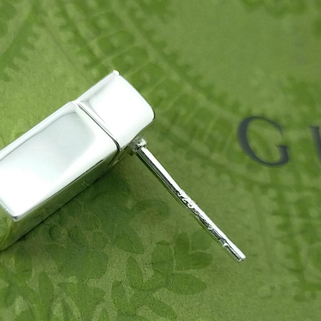 ★SALE★【GUCCI】オールドグッチ　ブロック　ピアス　1547