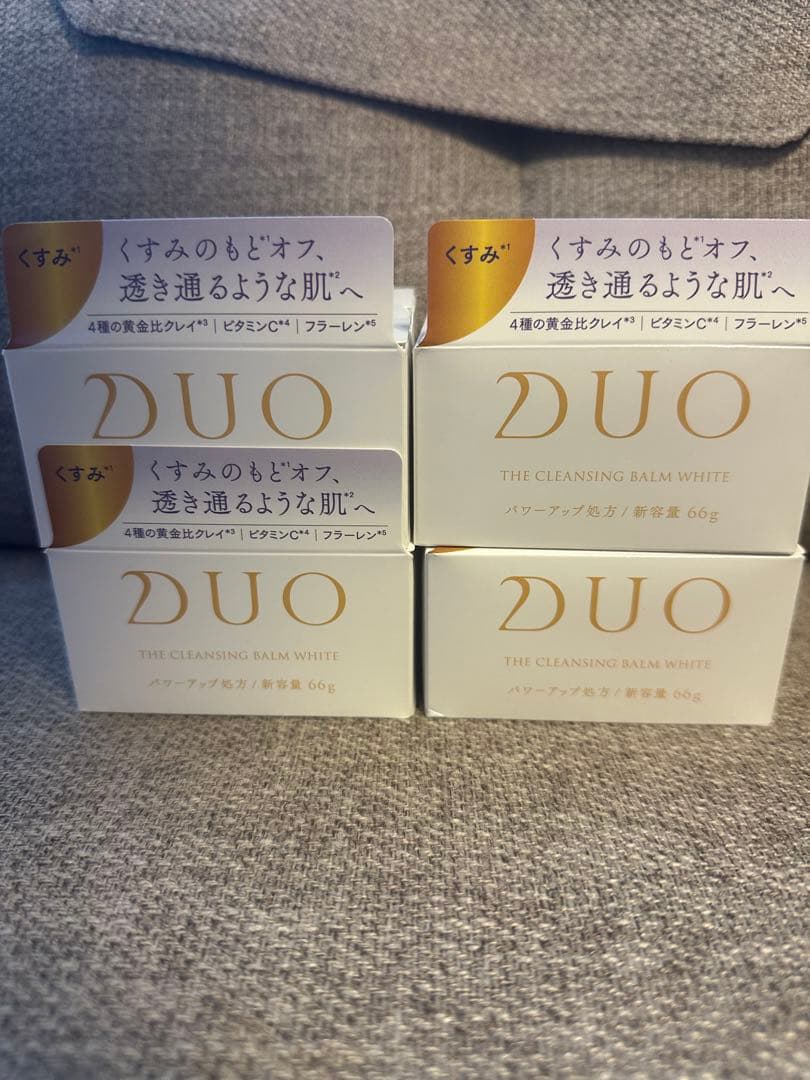 新 DUOクレンジングバームホワイト 66g 4個セット