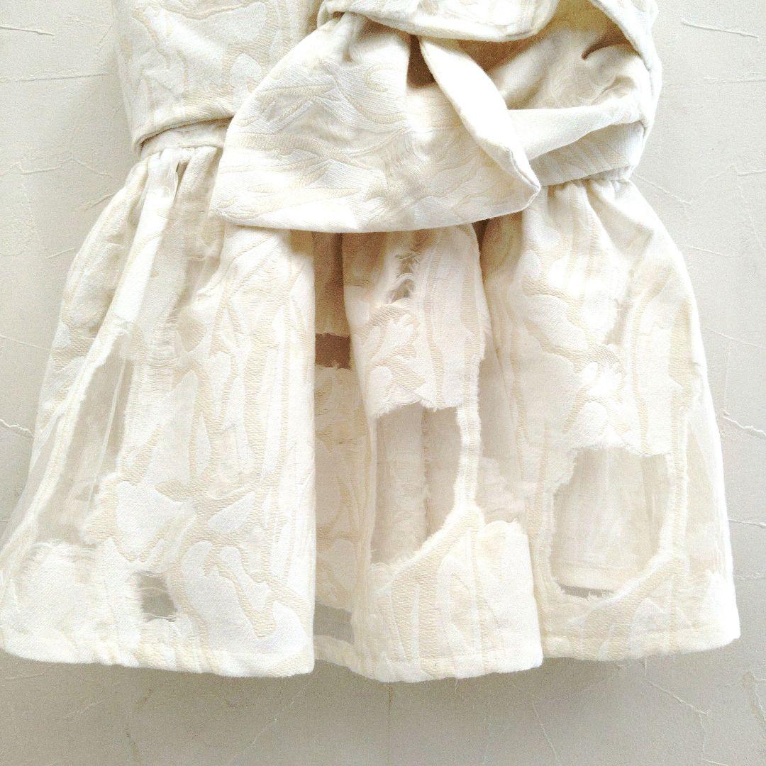 Acka jacquard peplum bustier　ビスチェ　キャミソール