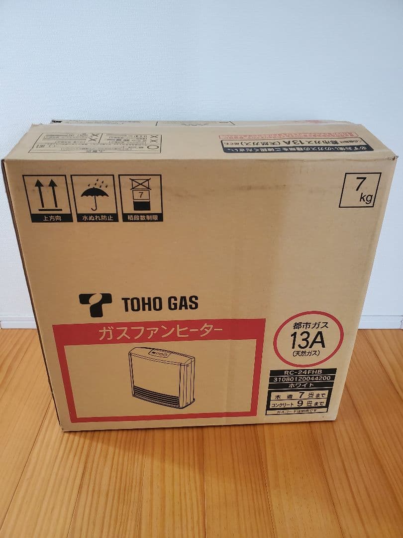 TOHO GAS ガスファンヒーター RC-M2403E
