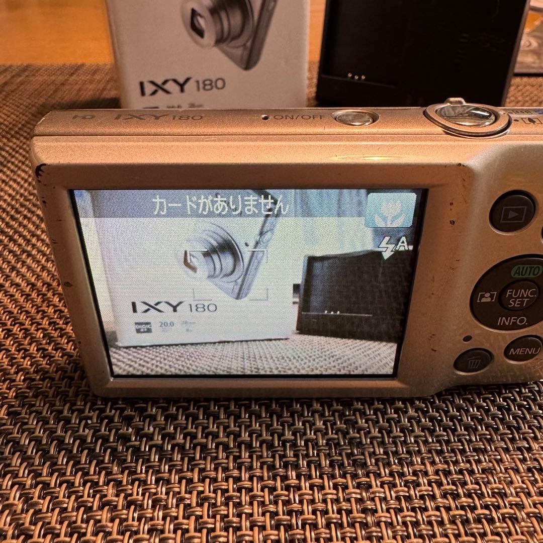 森*木様 【Canon IXY180】 シルバー 【デジカメ】