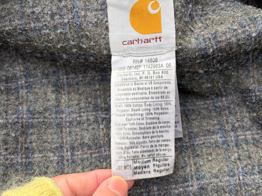 Carhartt デトロイトジャケットJ97MOS
