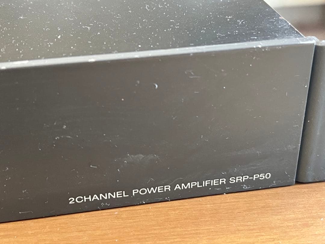 sony srp-p50 業務用2chパワーアンプ