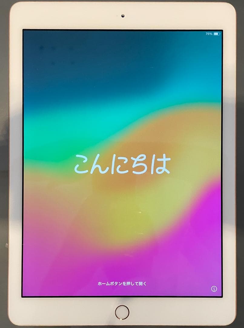 動作品 Apple iPad (第6世代) wifi 32GB ゴールド