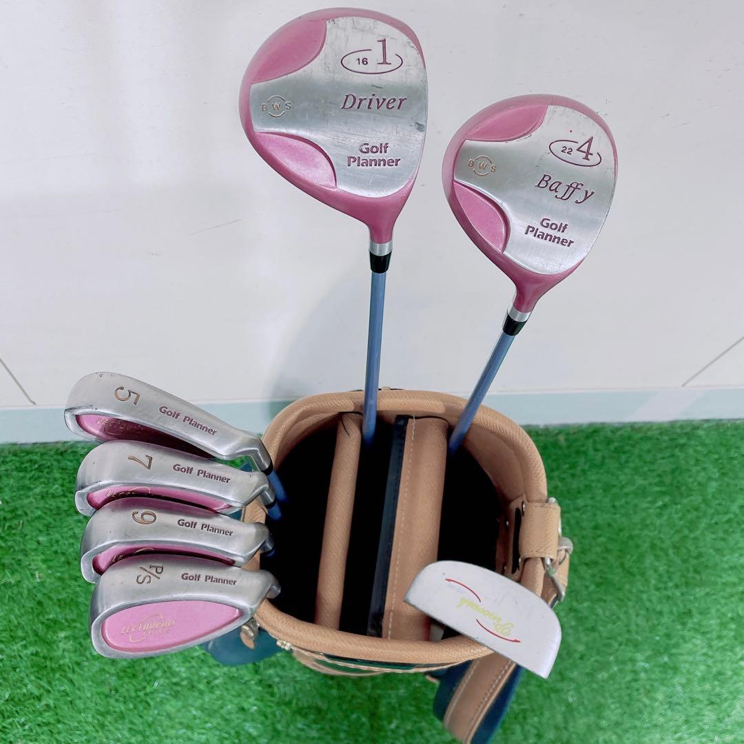 ゴルフクラブ　レディースセット　初心者　ゴルフプランナー　BWS N1561