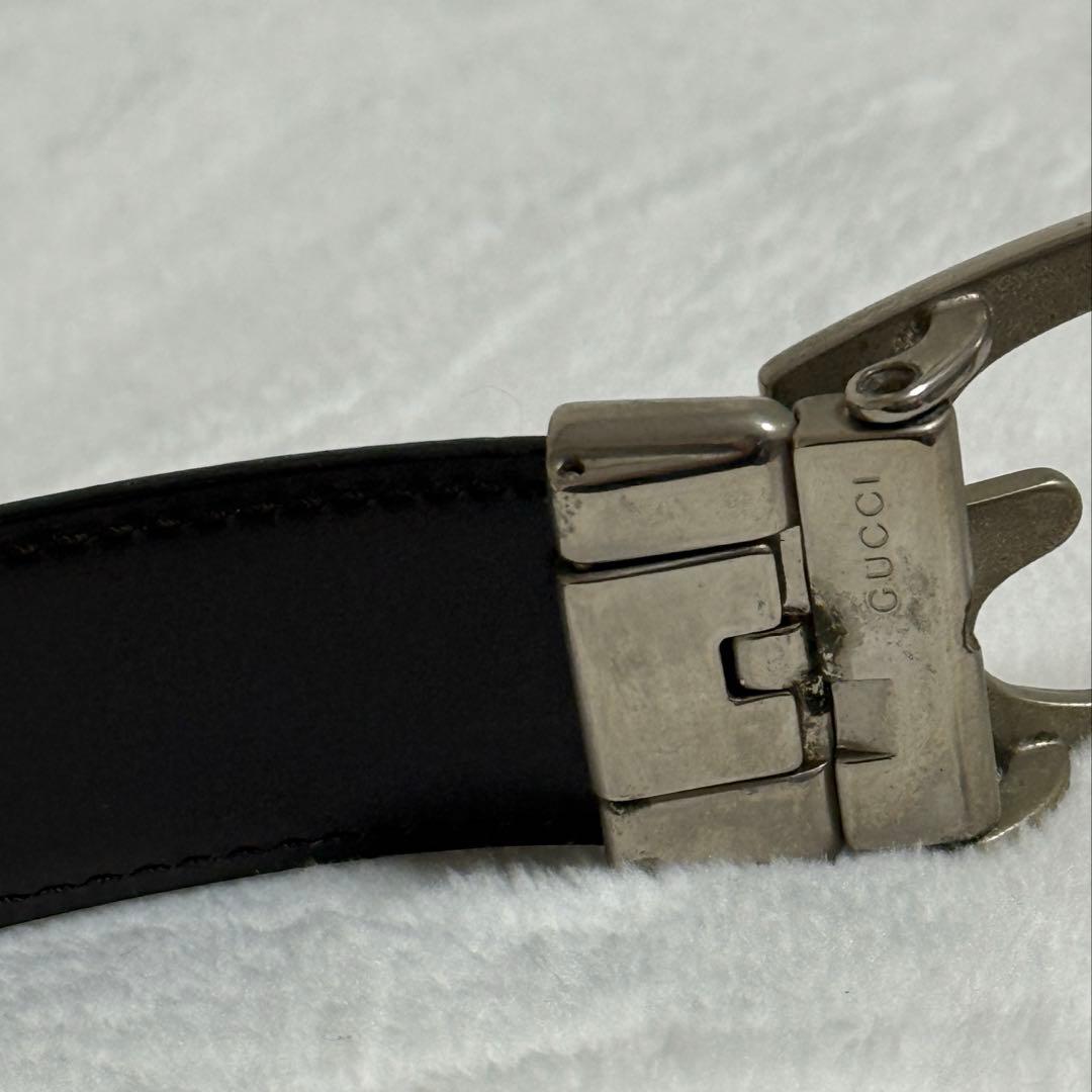 GUCCI★ベルト★レザー★黒/茶色系★美品
