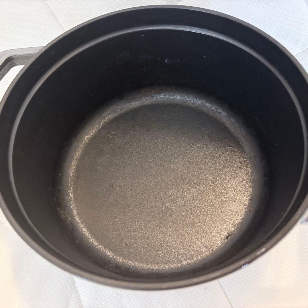 STAUB ストウブ ピコココット 22cm グレー 両手鍋 IH対応 無水調理