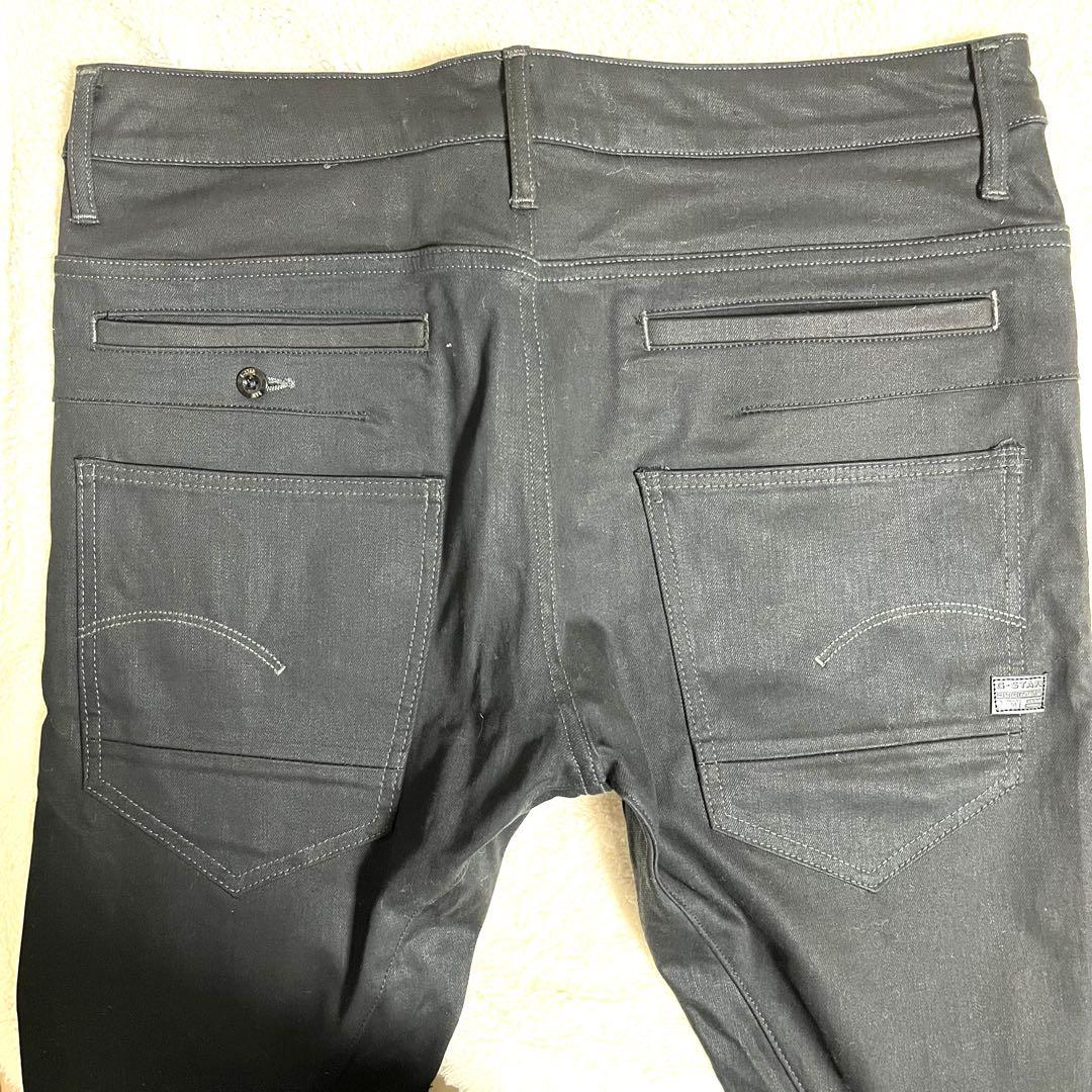 セール価格★G-Star RAW D-Staq 3D Slim デニムW34 黒