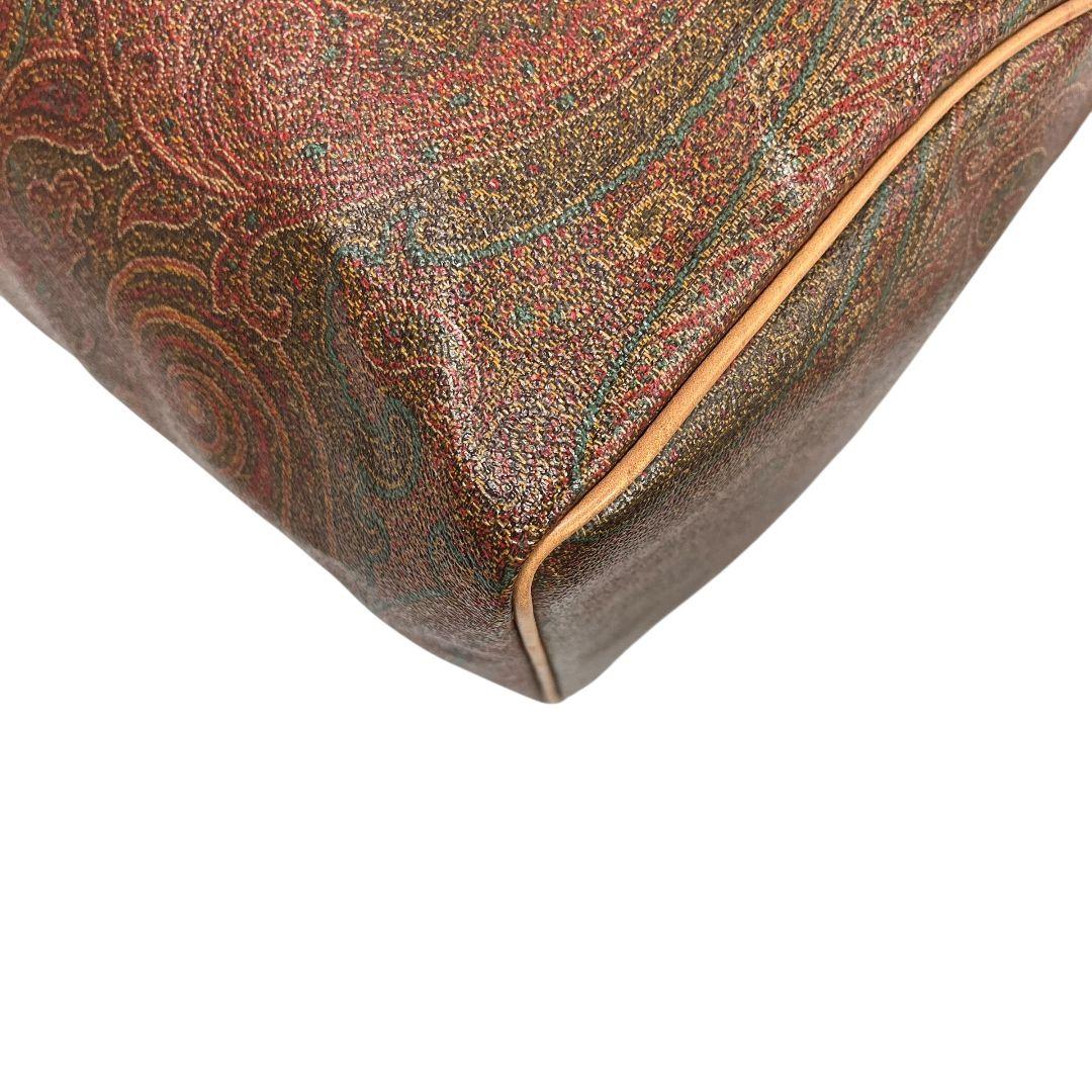 極美品　エトロ　ETRO　ミニボストンバッグ　ハンドバッグ　ペイズリー柄